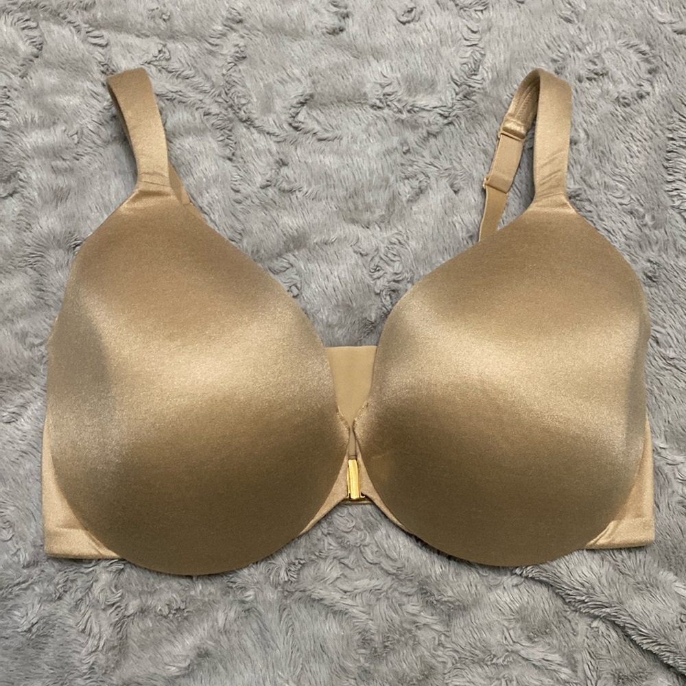 EUC Cacique front-close full coverage bra in cafe mocha size 40 DDD